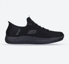 Men's Wide Fit Skechers 200205 Summits Slip-ins Colsin Work Trainers