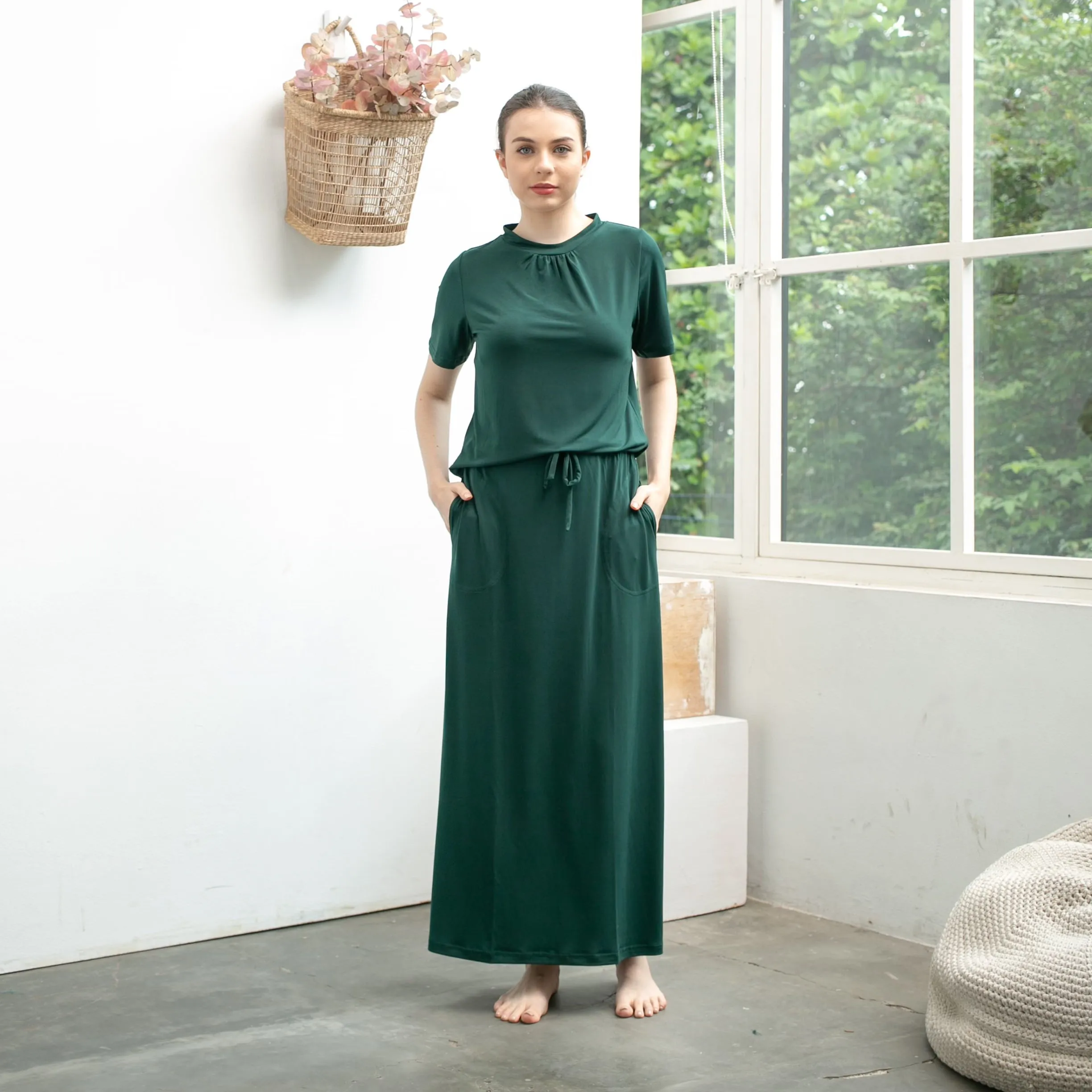 Minna Skirt - Dark Green