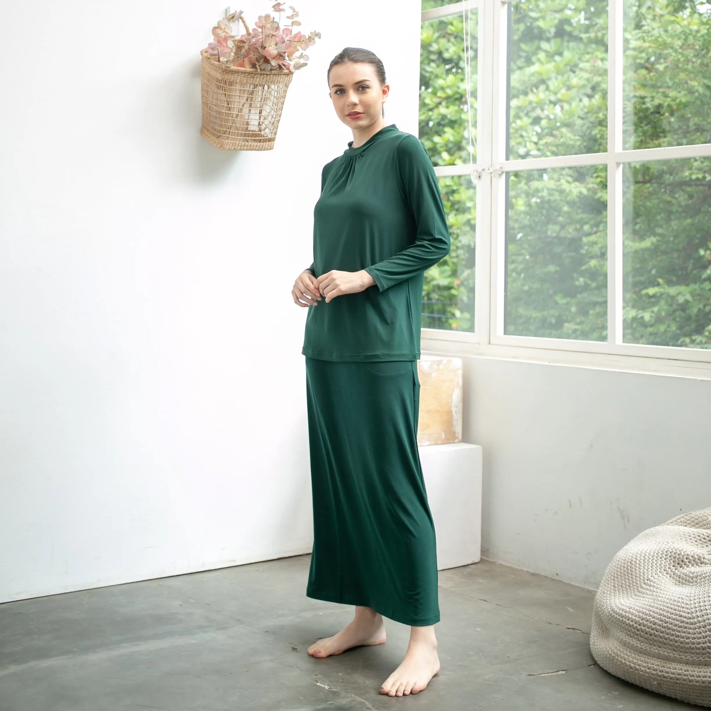 Minna Skirt - Dark Green