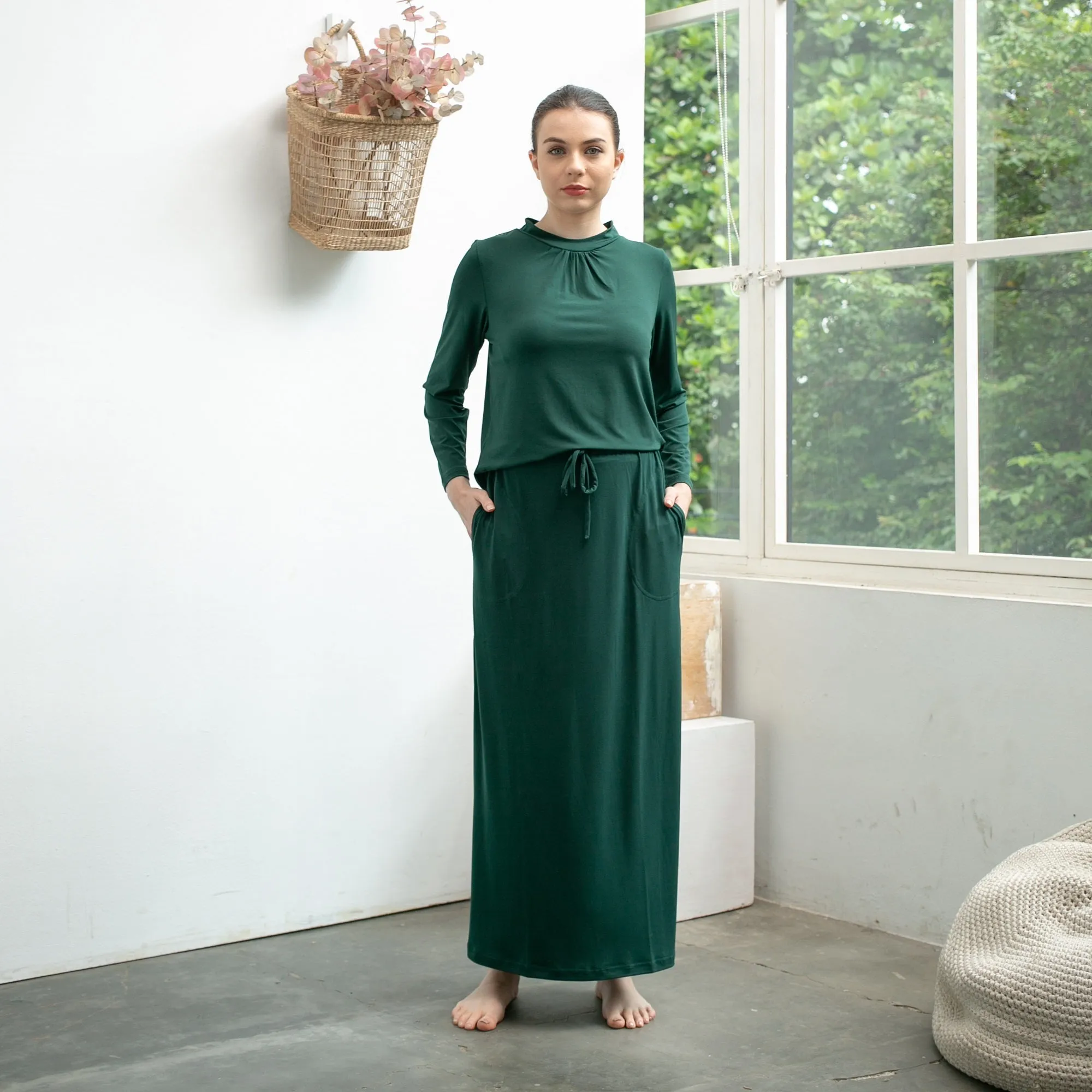Minna Skirt - Dark Green