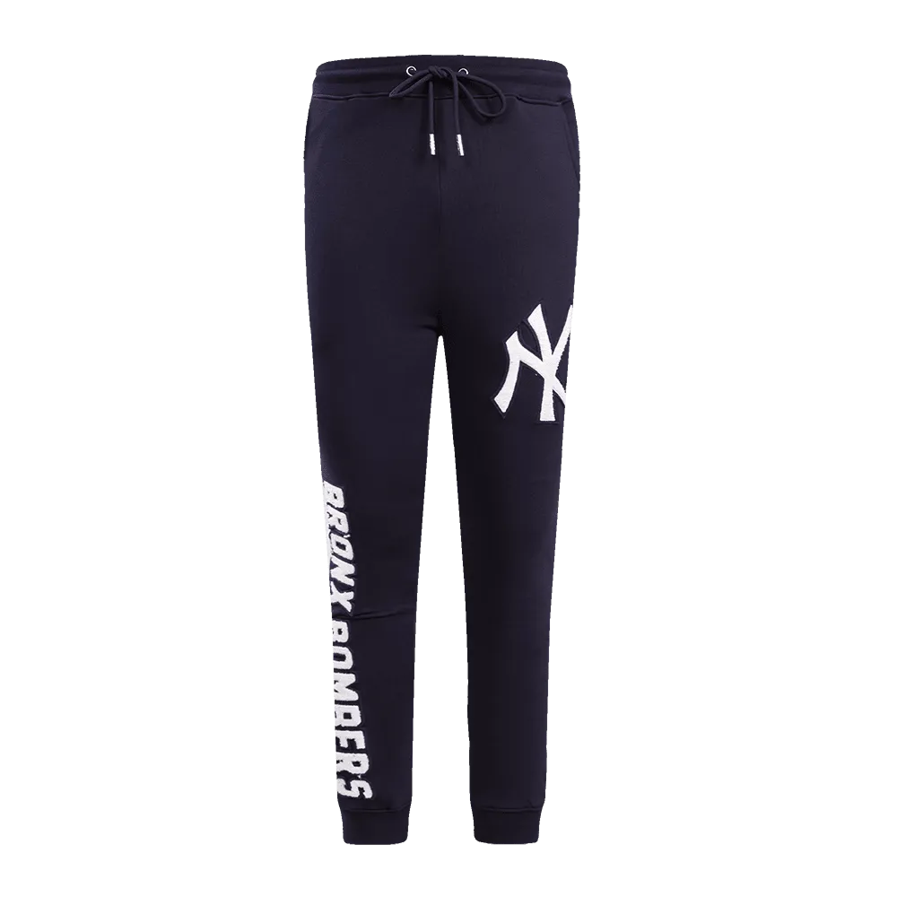 MLB NEW YORK YANKEES LOGO MEN'S JOGGERS (MIDNIGHT NAVY)