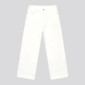 Monochrome boho style men's jeans