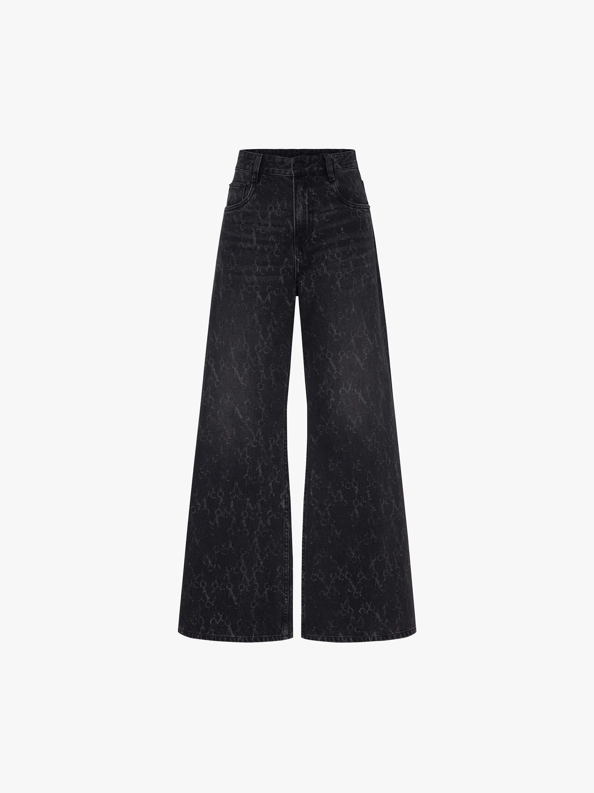 Monogram Flare Jeans