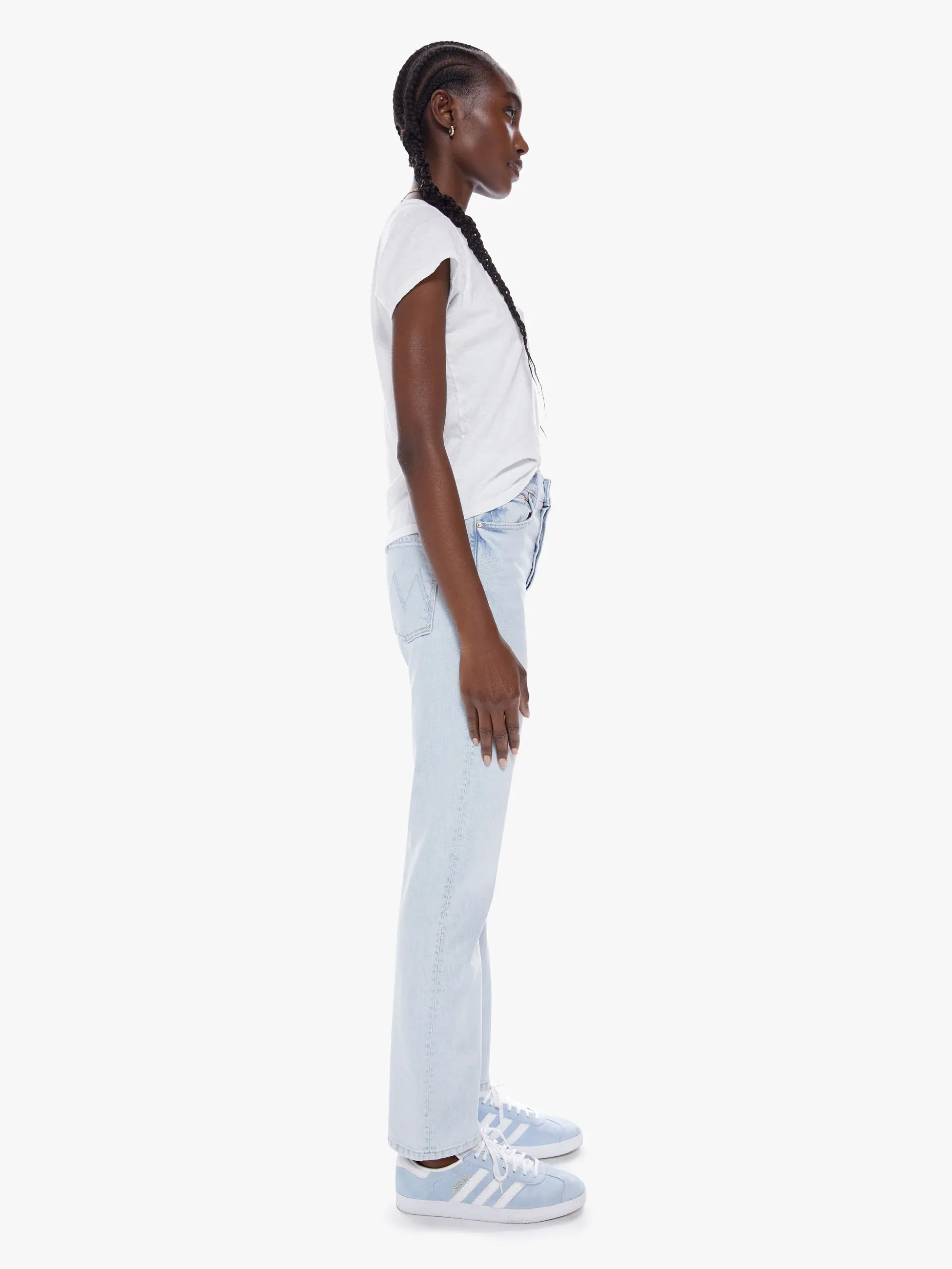 Mother - High Waisted Hiker Hover in I Do Declare