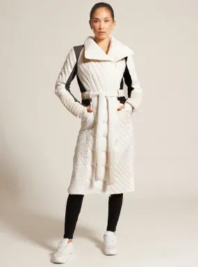 Motion Panel Down Filled Maxi Coat - FINAL SALE