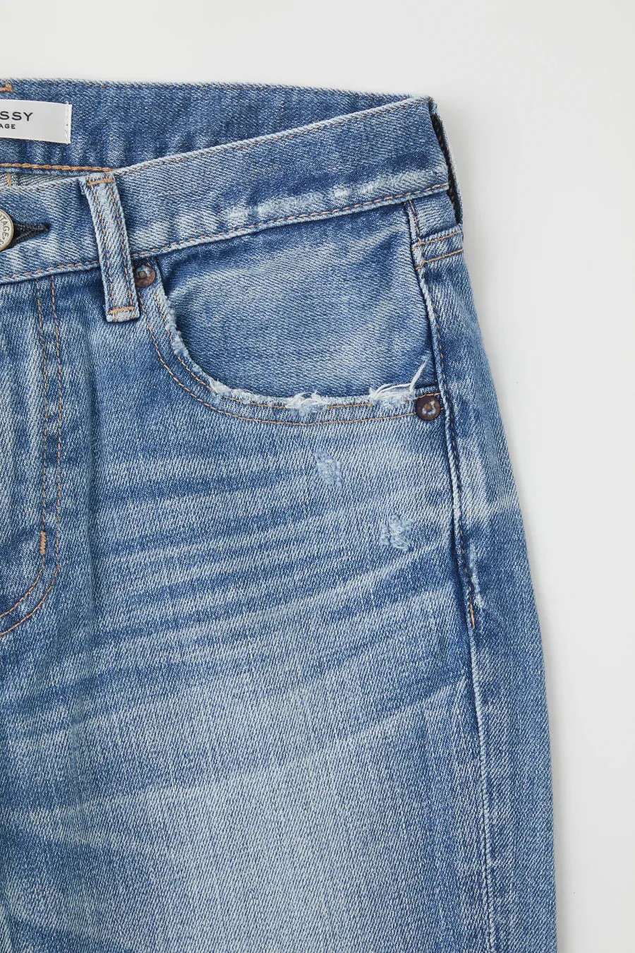 Moussy - MV Checotah Skinny in Light Blue