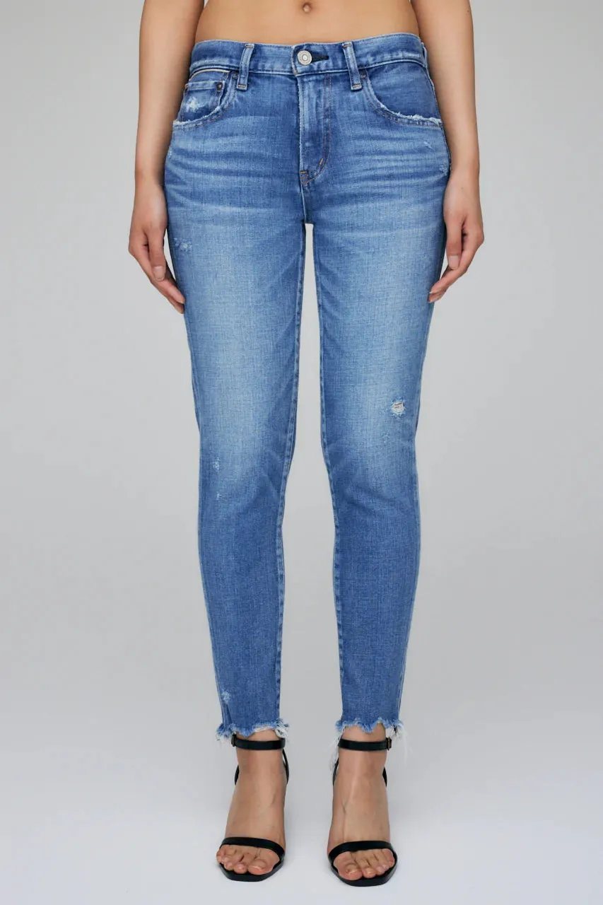 Moussy - MV Checotah Skinny in Light Blue