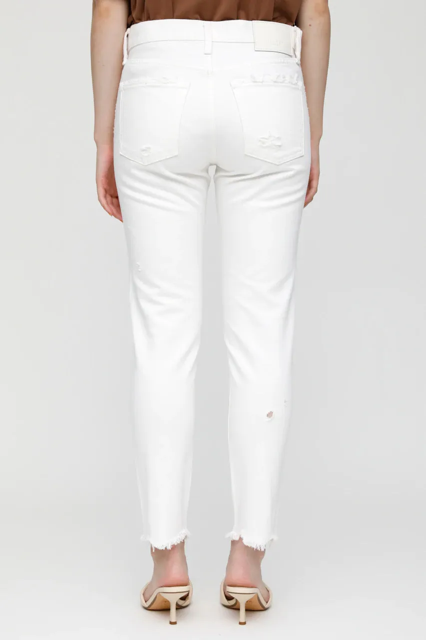 Moussy - MV Merry Tapered-Mid in White