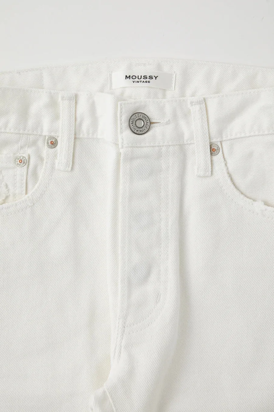 Moussy - MV Merry Tapered-Mid in White