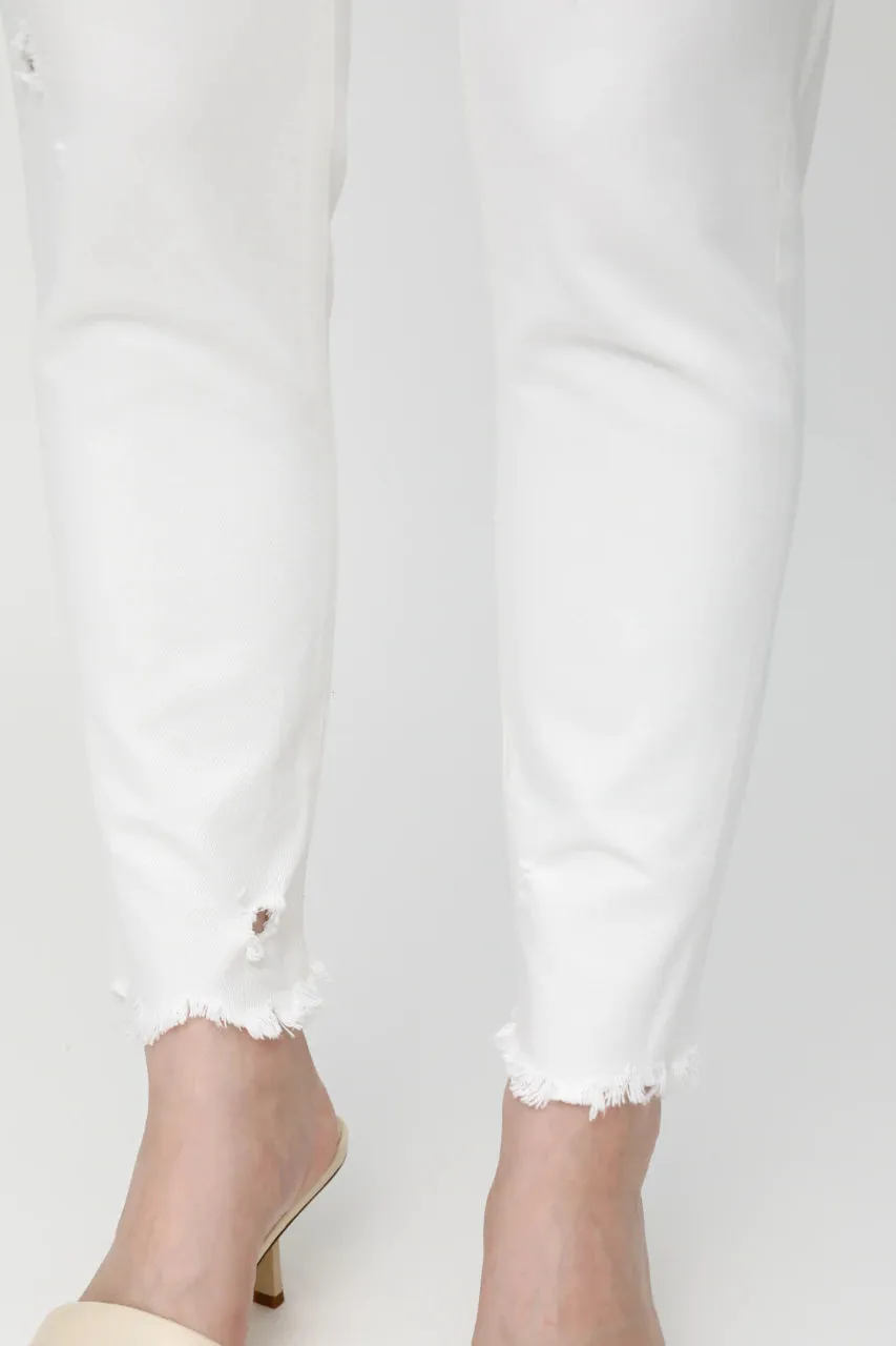 Moussy - MV Merry Tapered-Mid in White