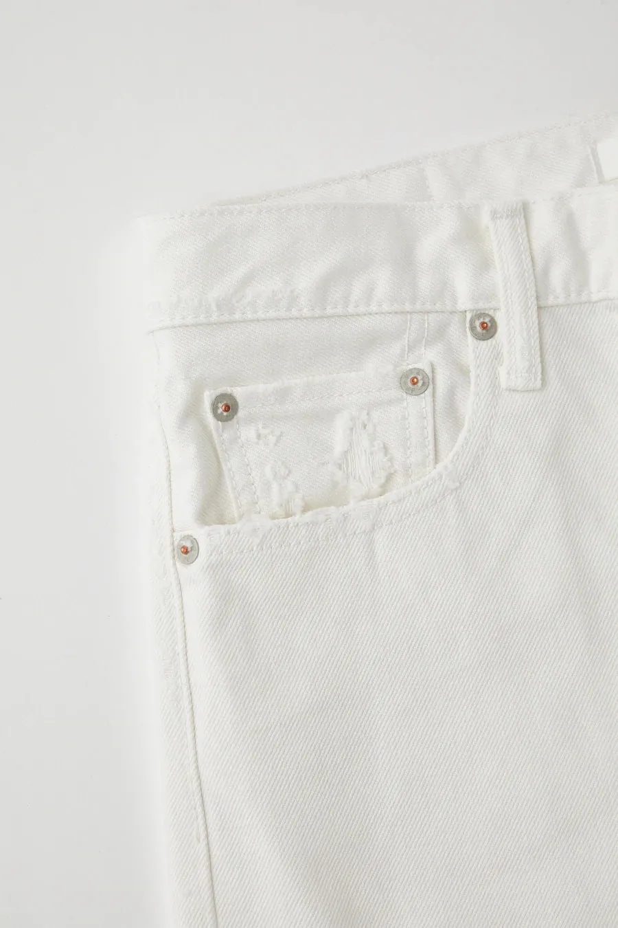 Moussy - MV Merry Tapered-Mid in White