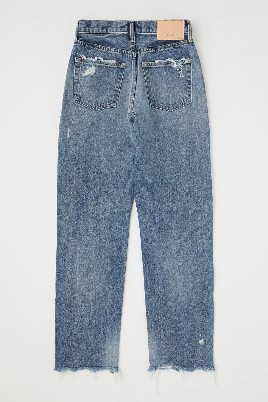 Moussy - MV Odessa Wide Straight in Dark Blue