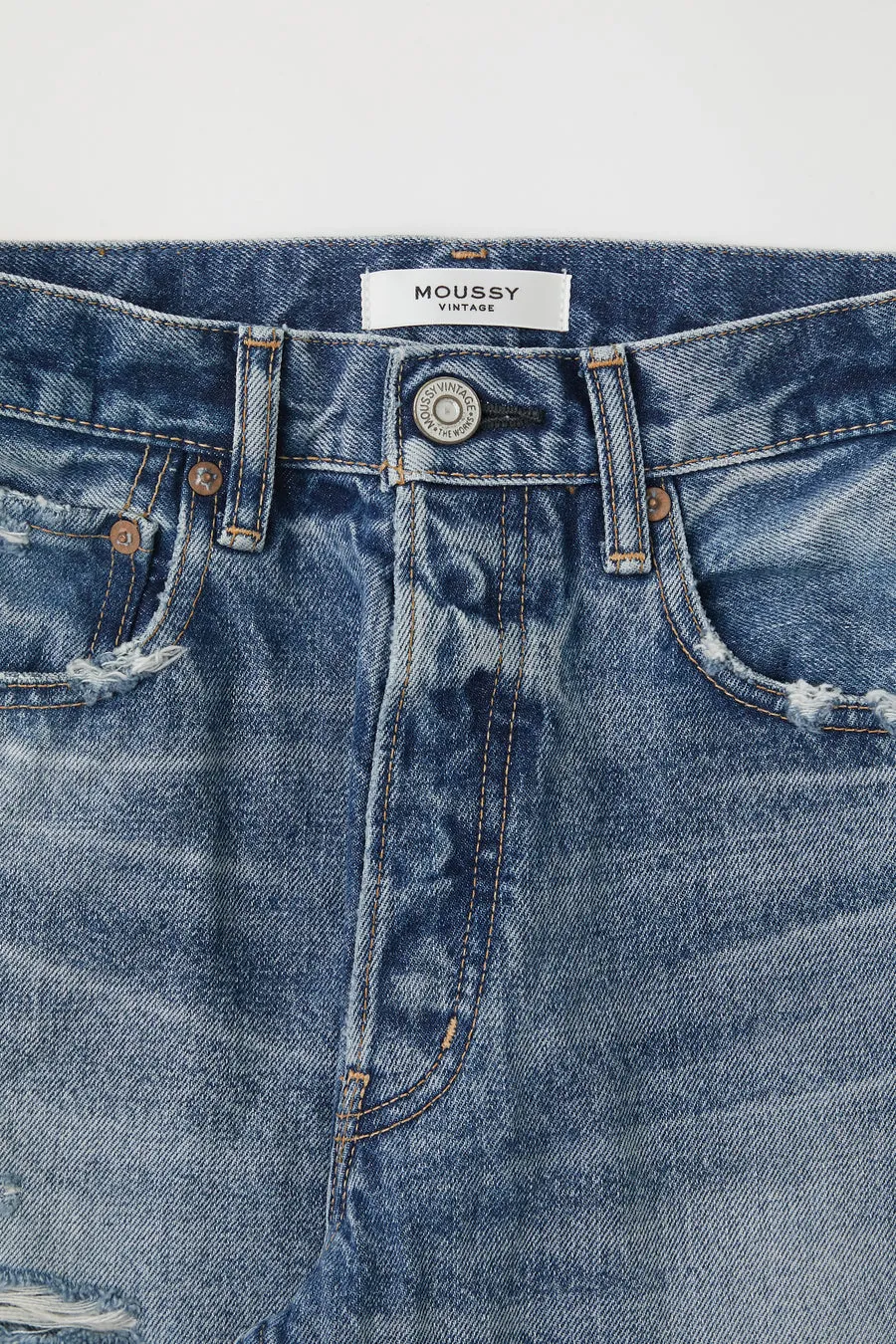 Moussy - MV Odessa Wide Straight in Dark Blue