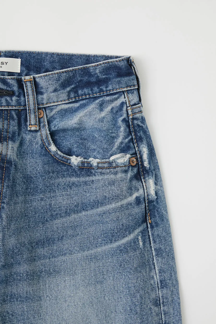 Moussy - MV Odessa Wide Straight in Dark Blue