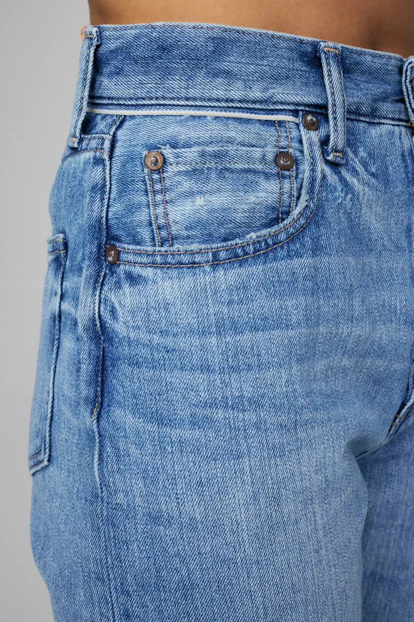 Moussy - MV Olivia Wide Straight in Blue