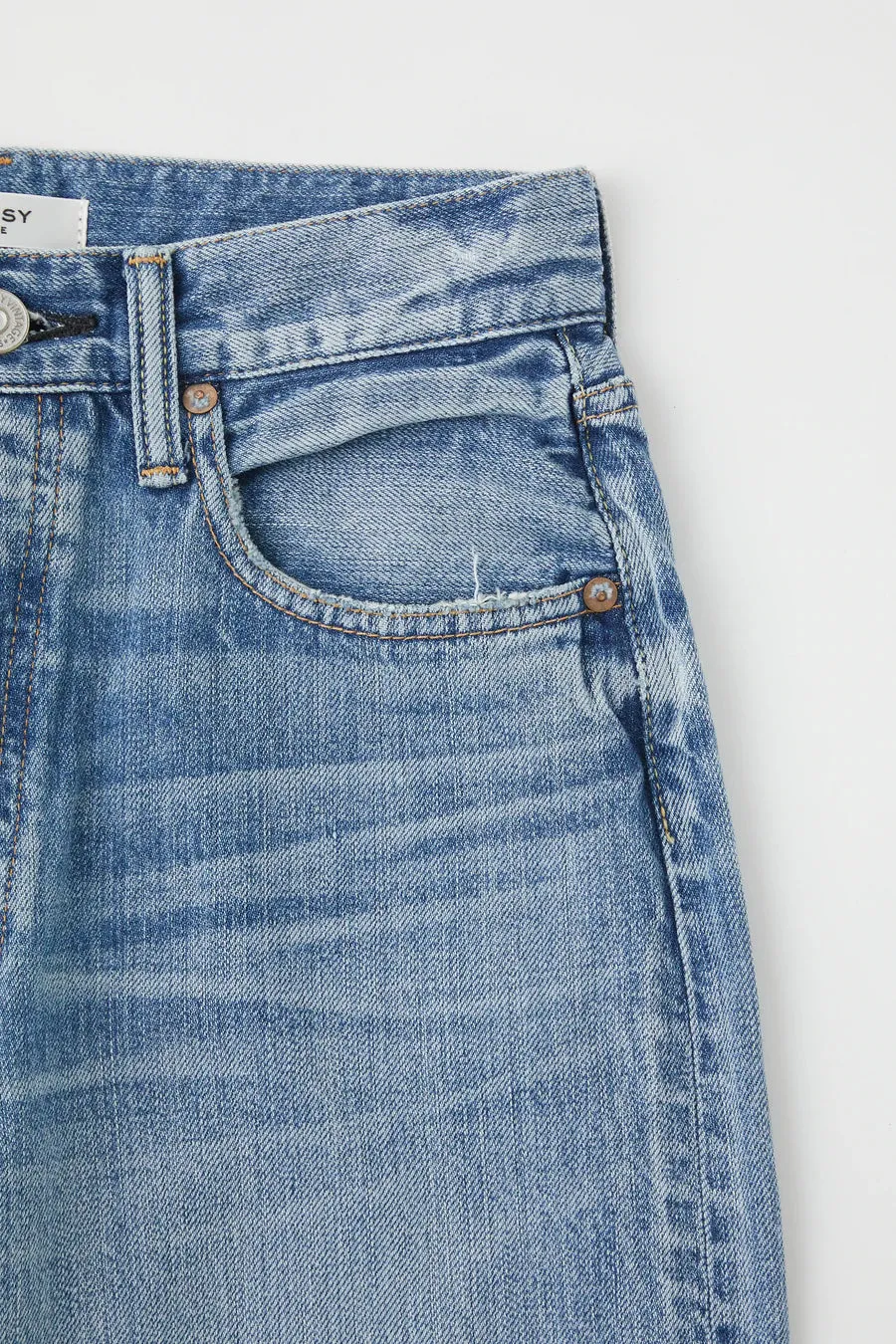 Moussy - MV Olivia Wide Straight in Blue