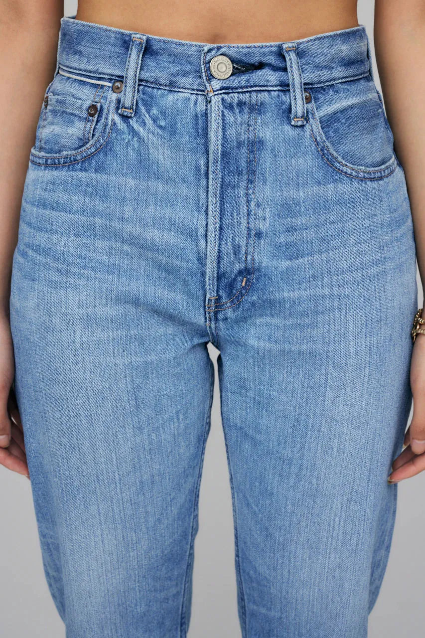 Moussy - MV Olivia Wide Straight in Blue