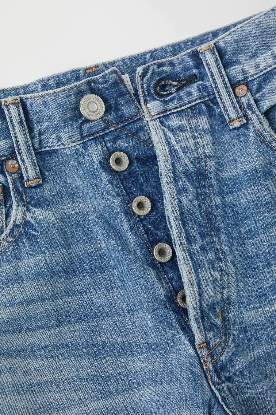 Moussy - MV Olivia Wide Straight in Blue