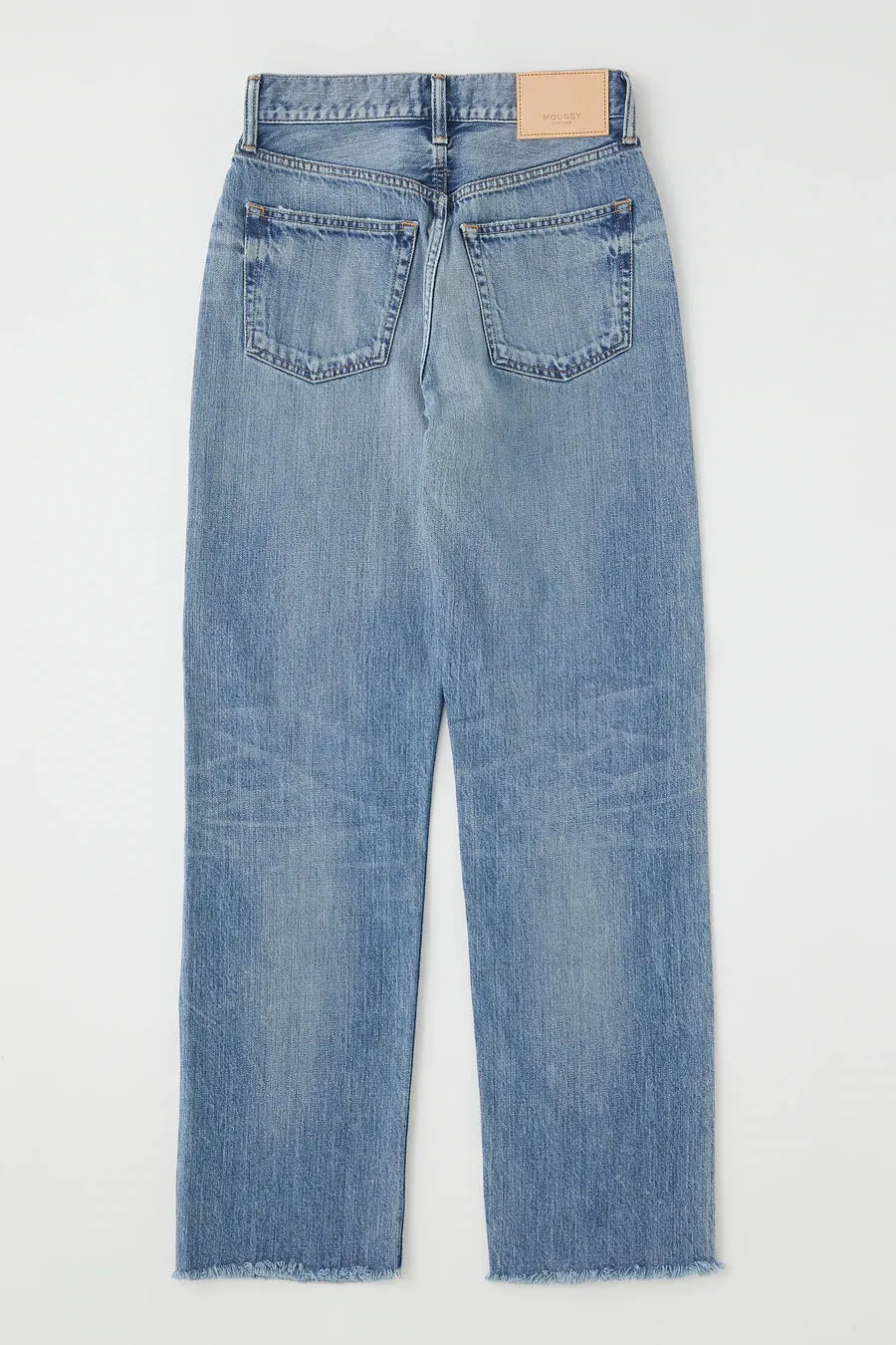 Moussy - MV Olivia Wide Straight in Blue