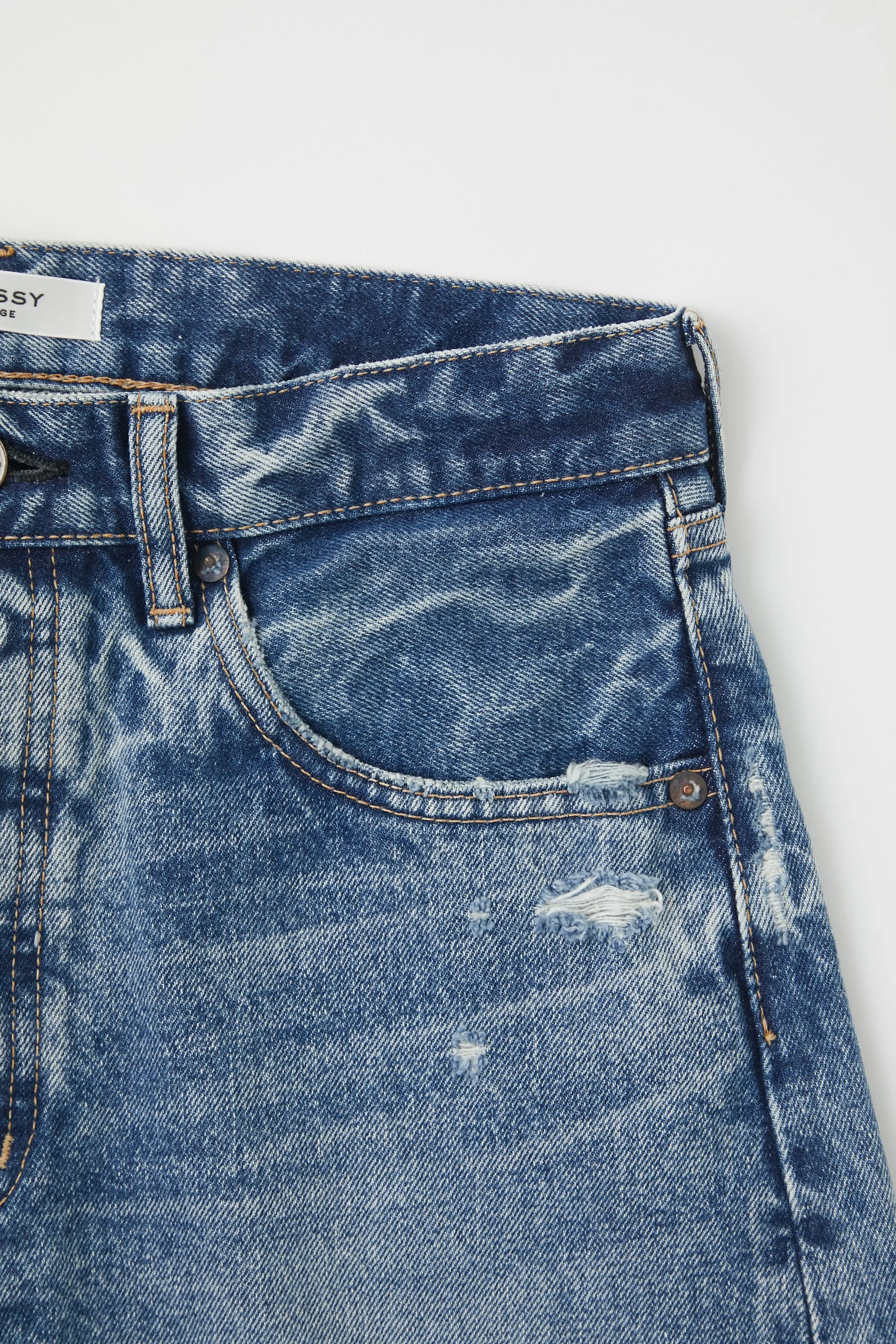 Moussy - MV Reedy Shorts in Blue