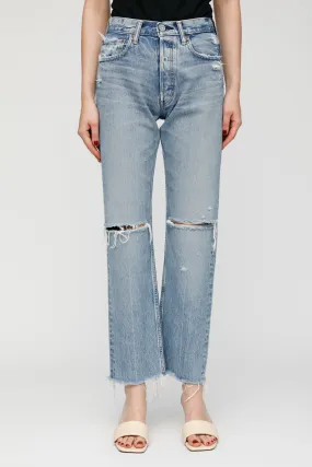 Moussy - MV Viola Wide Straight in Light Blue