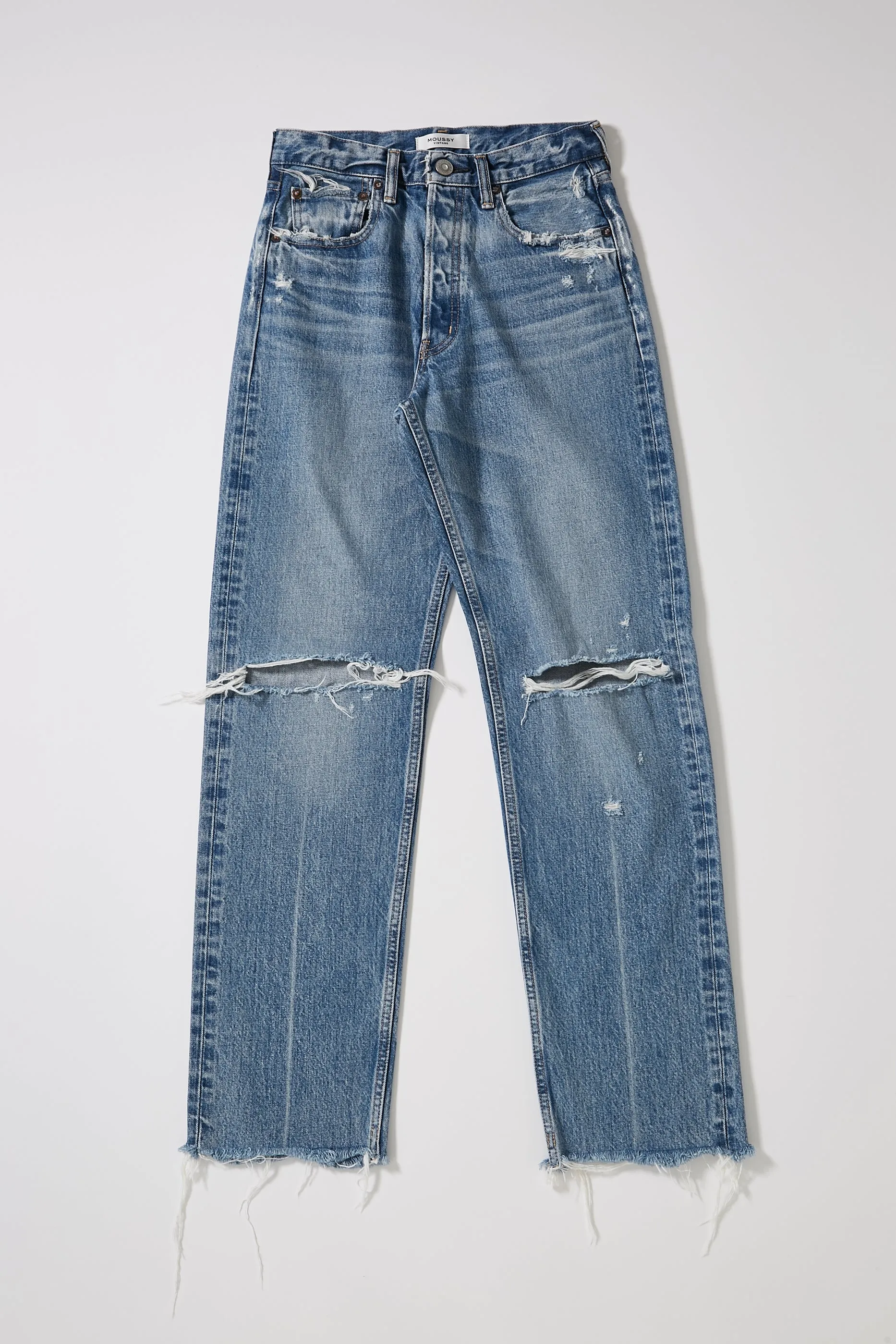 Moussy - MV Viola Wide Straight in Light Blue