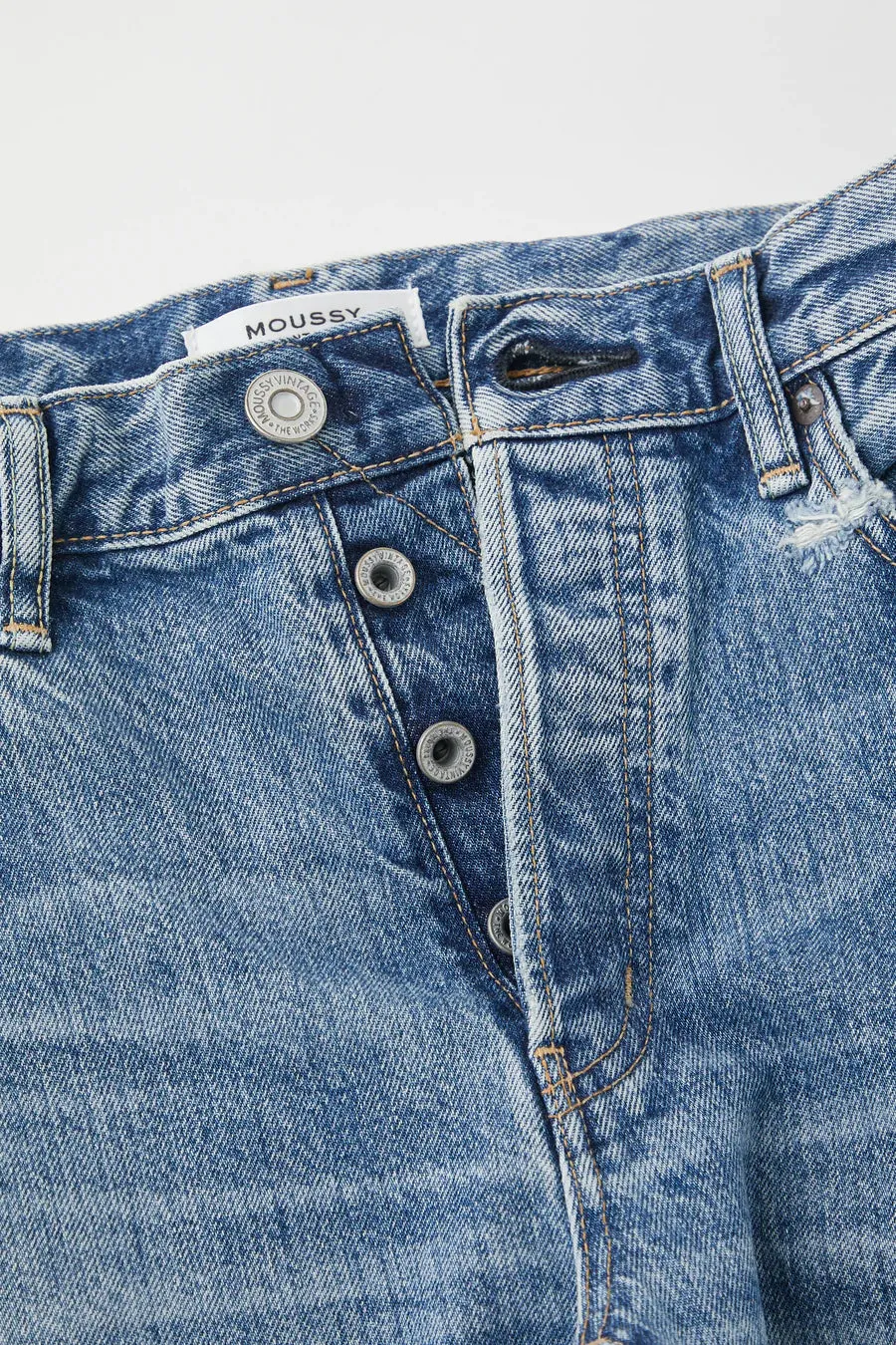 Moussy - Plymouth Straight in Blue
