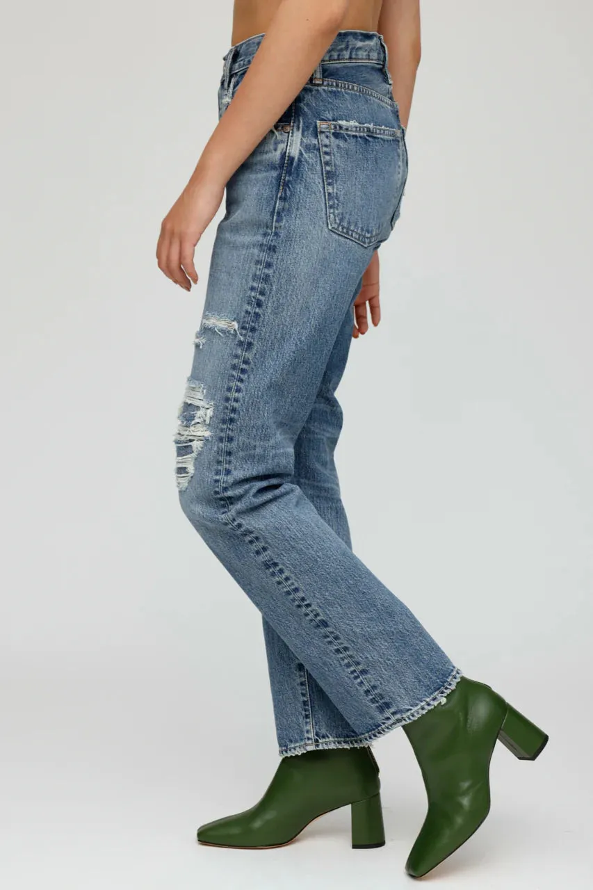 Moussy - Plymouth Straight in Blue