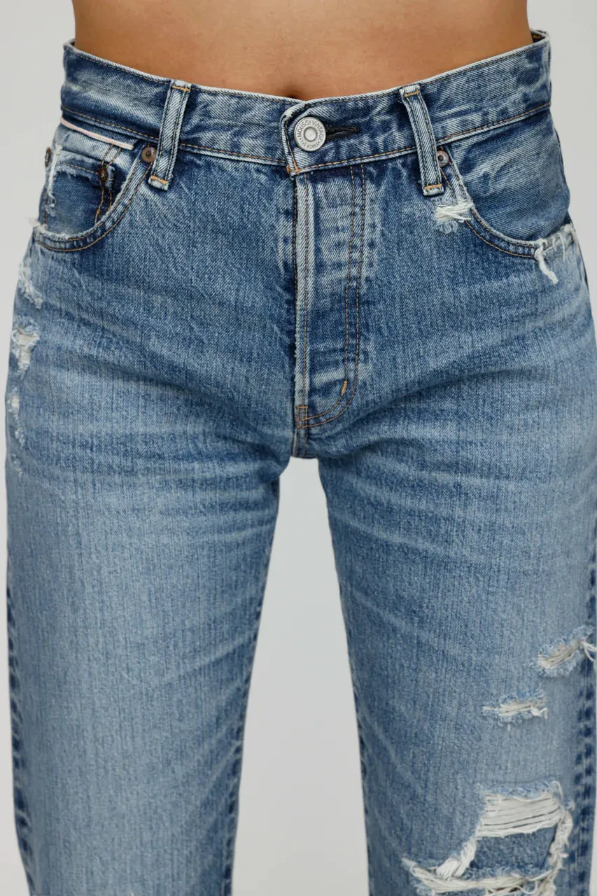 Moussy - Plymouth Straight in Blue
