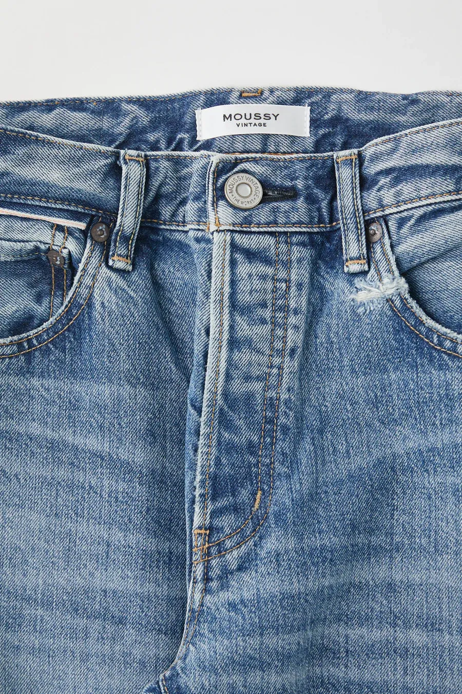 Moussy - Plymouth Straight in Blue