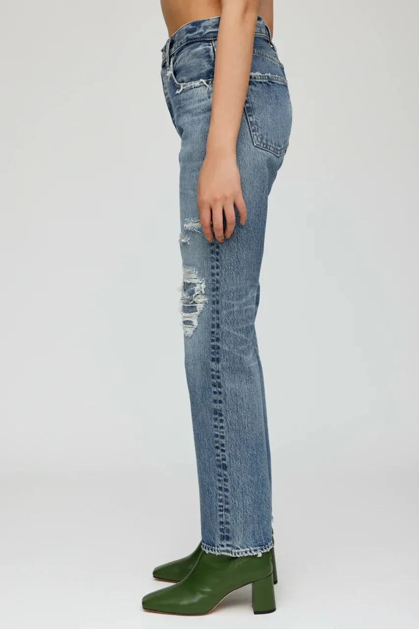 Moussy - Plymouth Straight in Blue