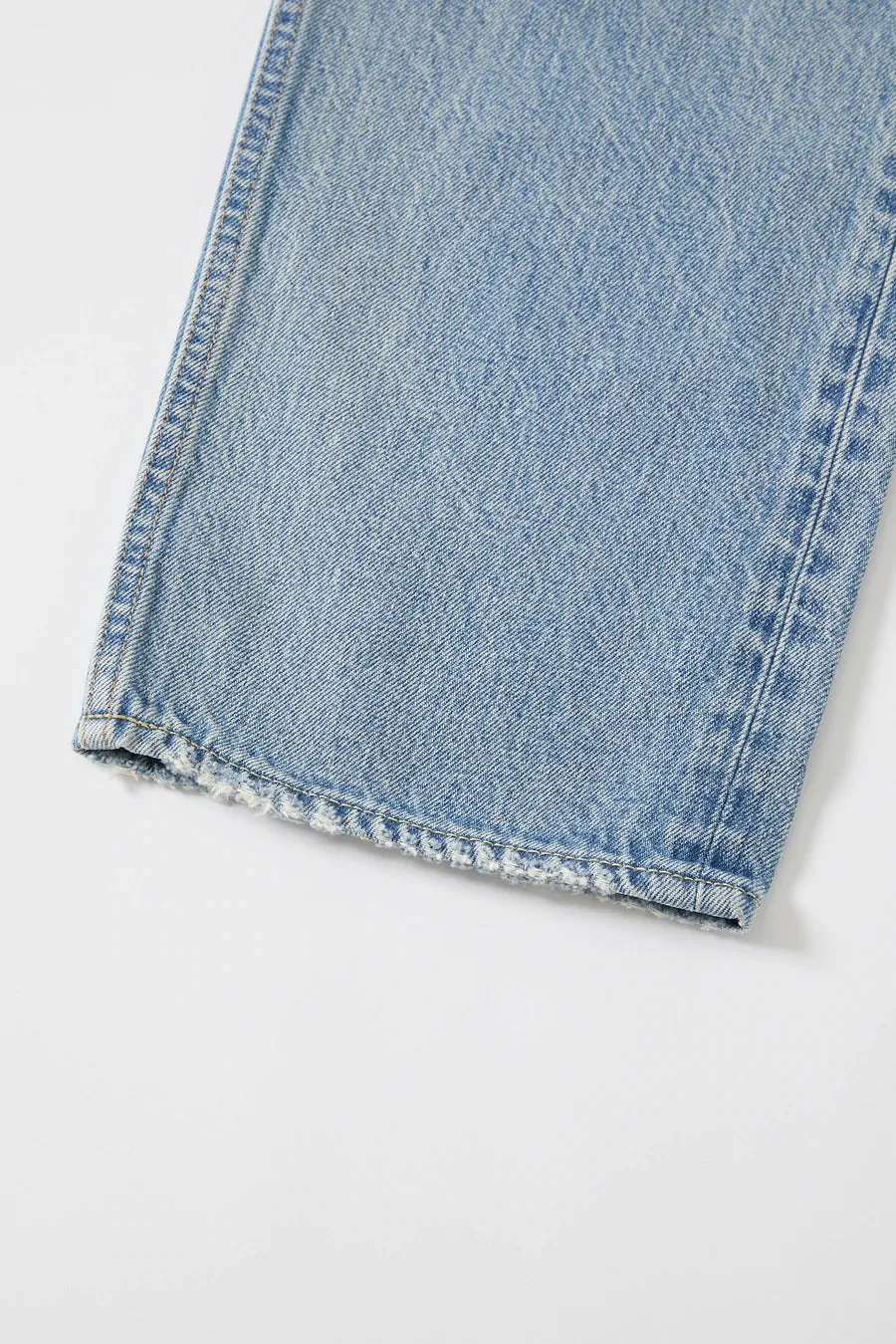 Moussy - Tifton Wide Straight in Light Blue