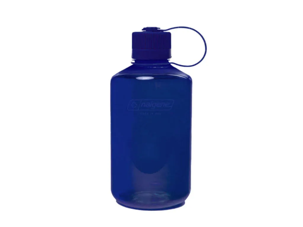 Nalgene Narrow Mouth 500ml Tritan Sustain Monochrome Water Bottle Denim