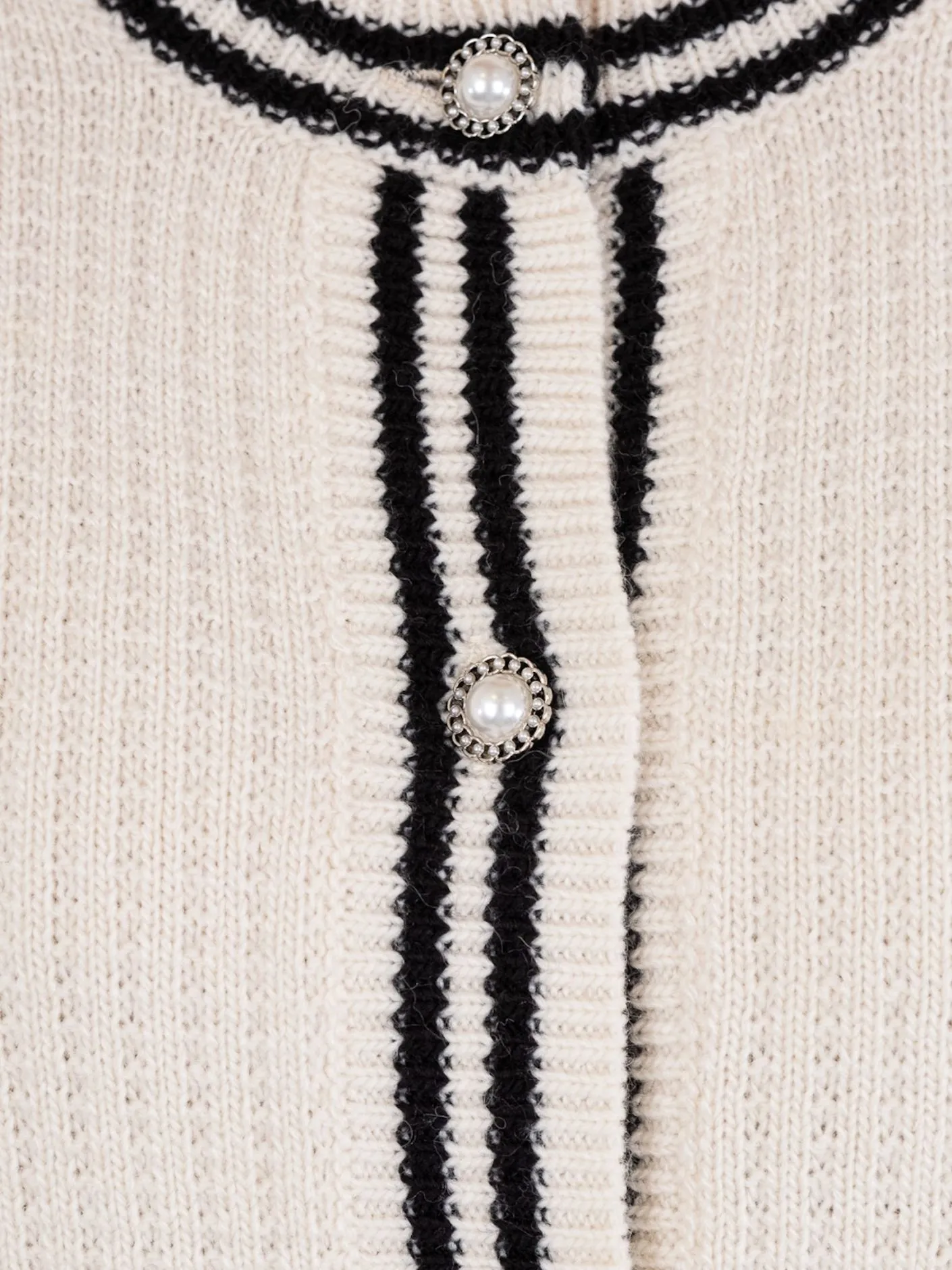 Neo Noir Tilda cardigan off-white