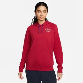 Nike Women's FC Barcelona Fleece Pullover Hoodie
