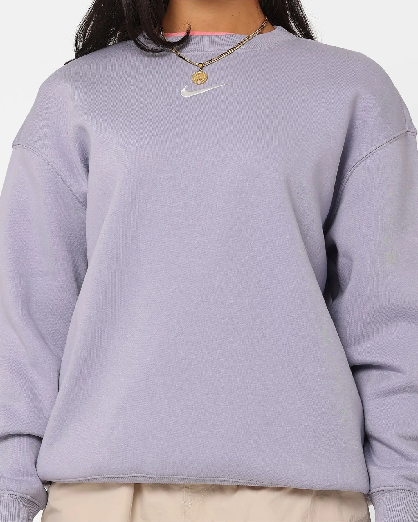 Nike Women's Sportswear Phoenix Fleece Crewneck Indigo Haze/Sail