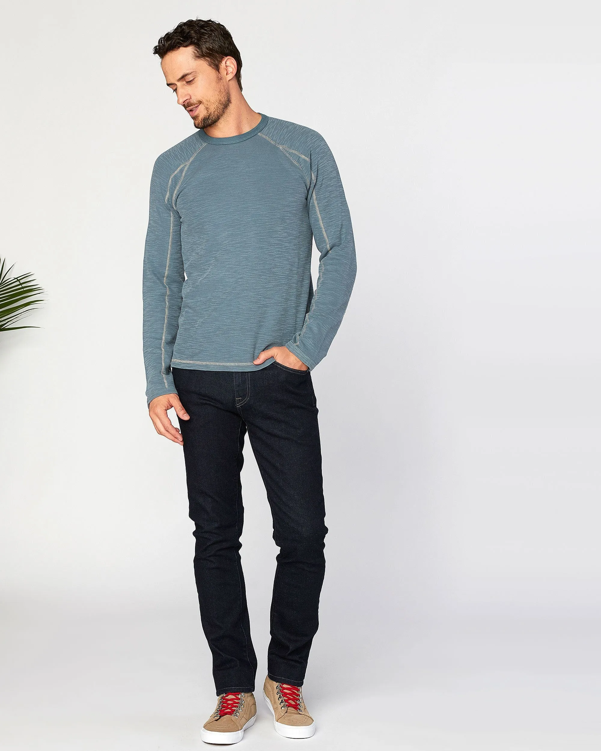 No. 30 Modern Fit Denim Fleece Dark Flex