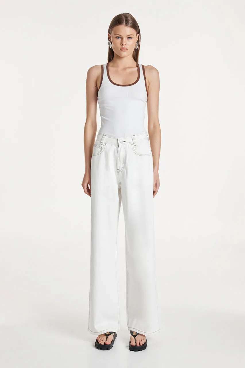 Nomad Jeans | White