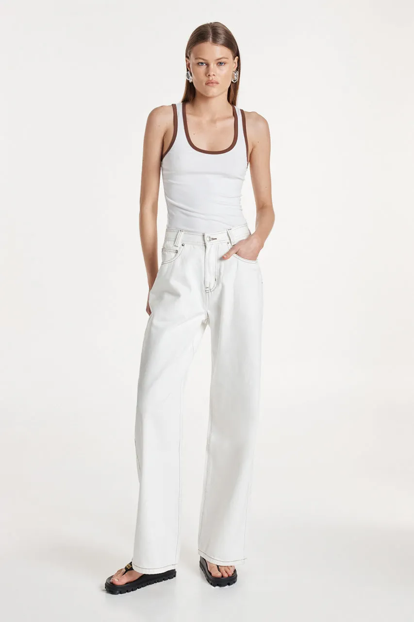Nomad Jeans | White