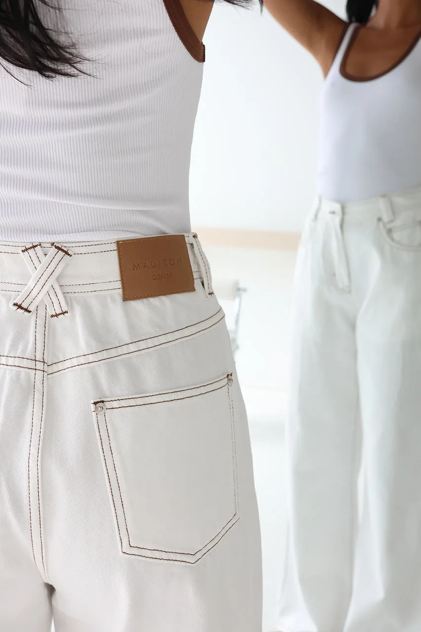 Nomad Jeans | White