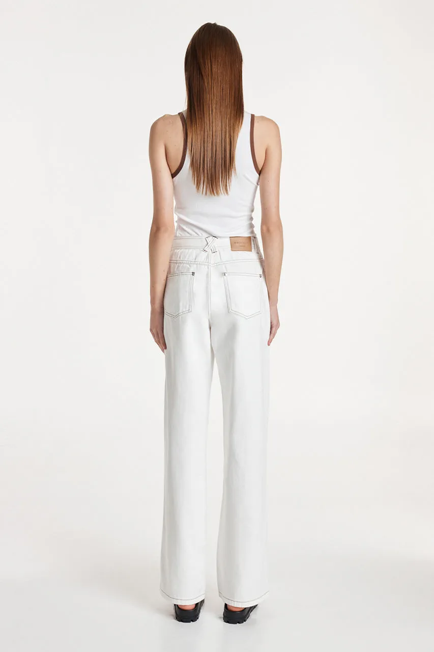 Nomad Jeans | White