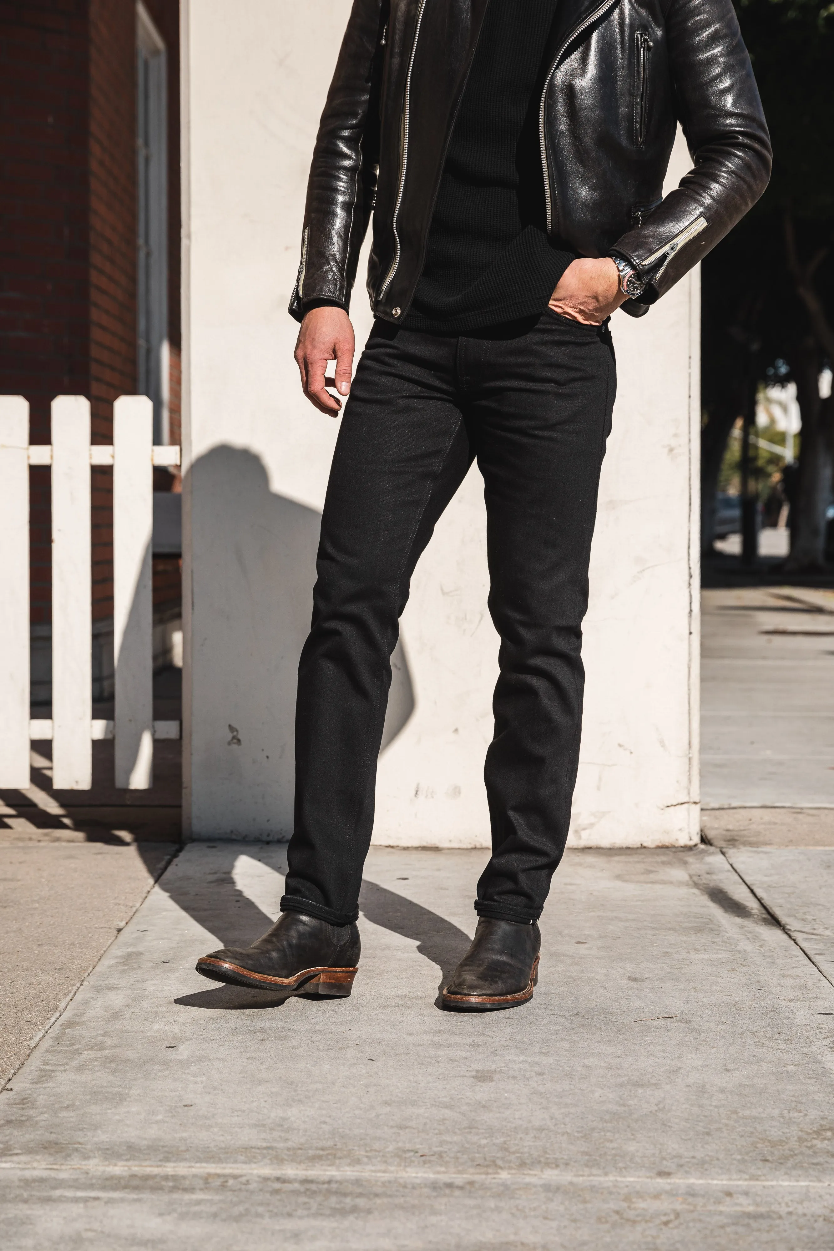 Nudie - Lean Dean - Dry Black Selvage