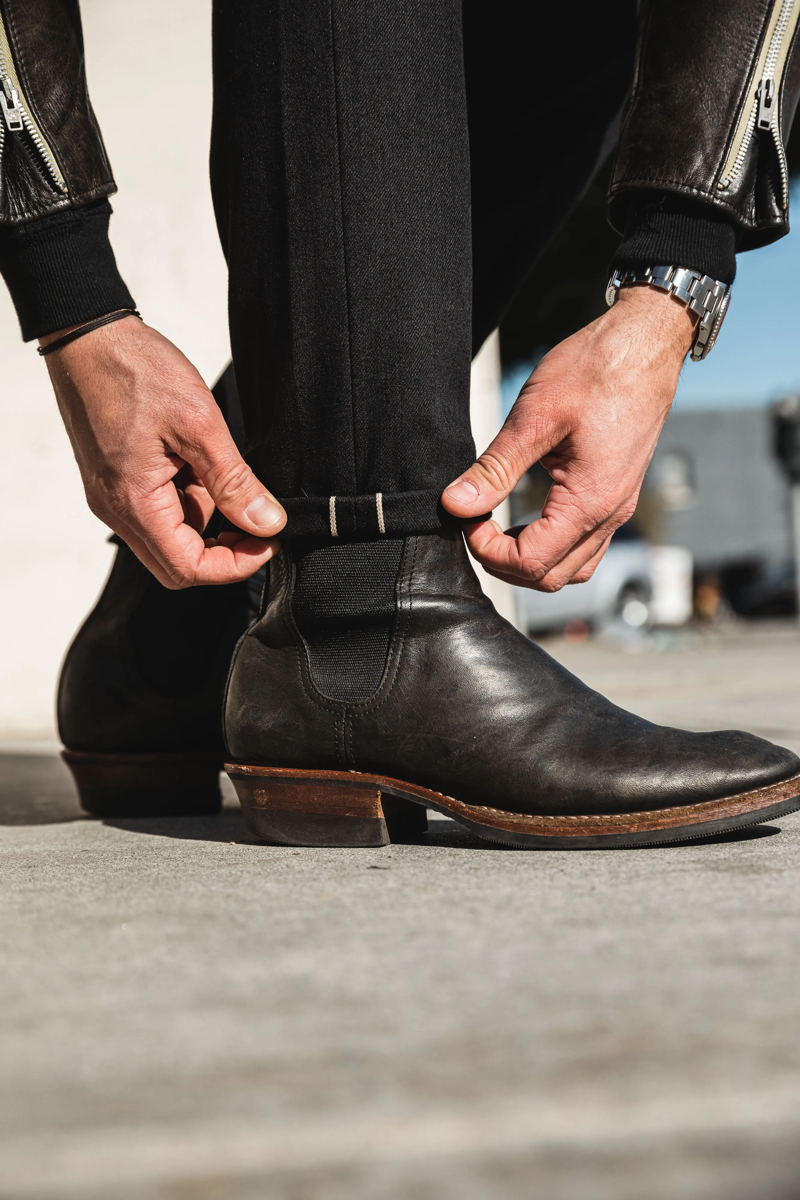 Nudie - Lean Dean - Dry Black Selvage