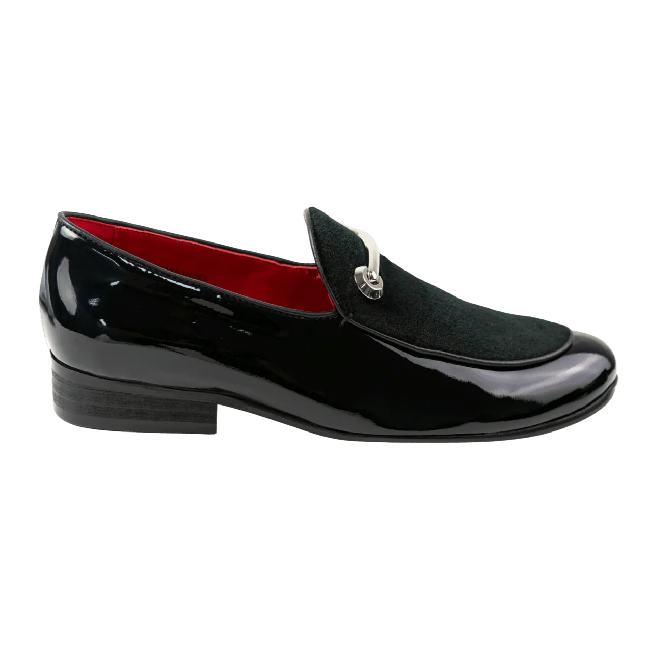 Omar Black Patent Leather Loafers