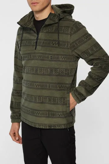 O'Neill Landward Superfleece Pullover Sweatshirt-Dark Olive