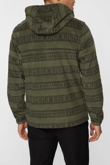 O'Neill Landward Superfleece Pullover Sweatshirt-Dark Olive