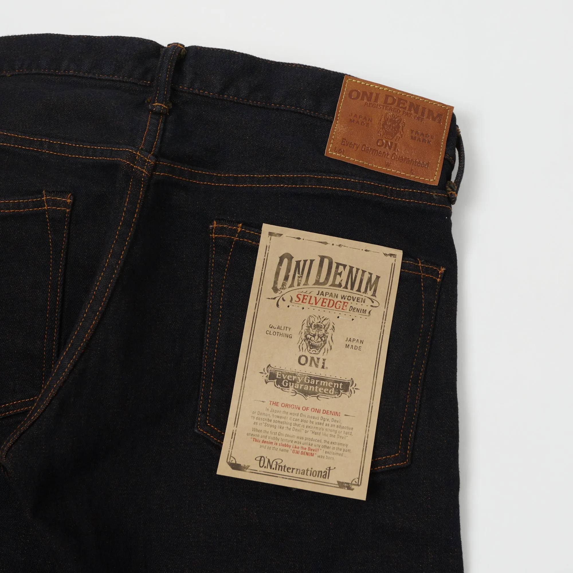ONI 122S-RU Slim Tapered Jean - Rust Overdye One Wash