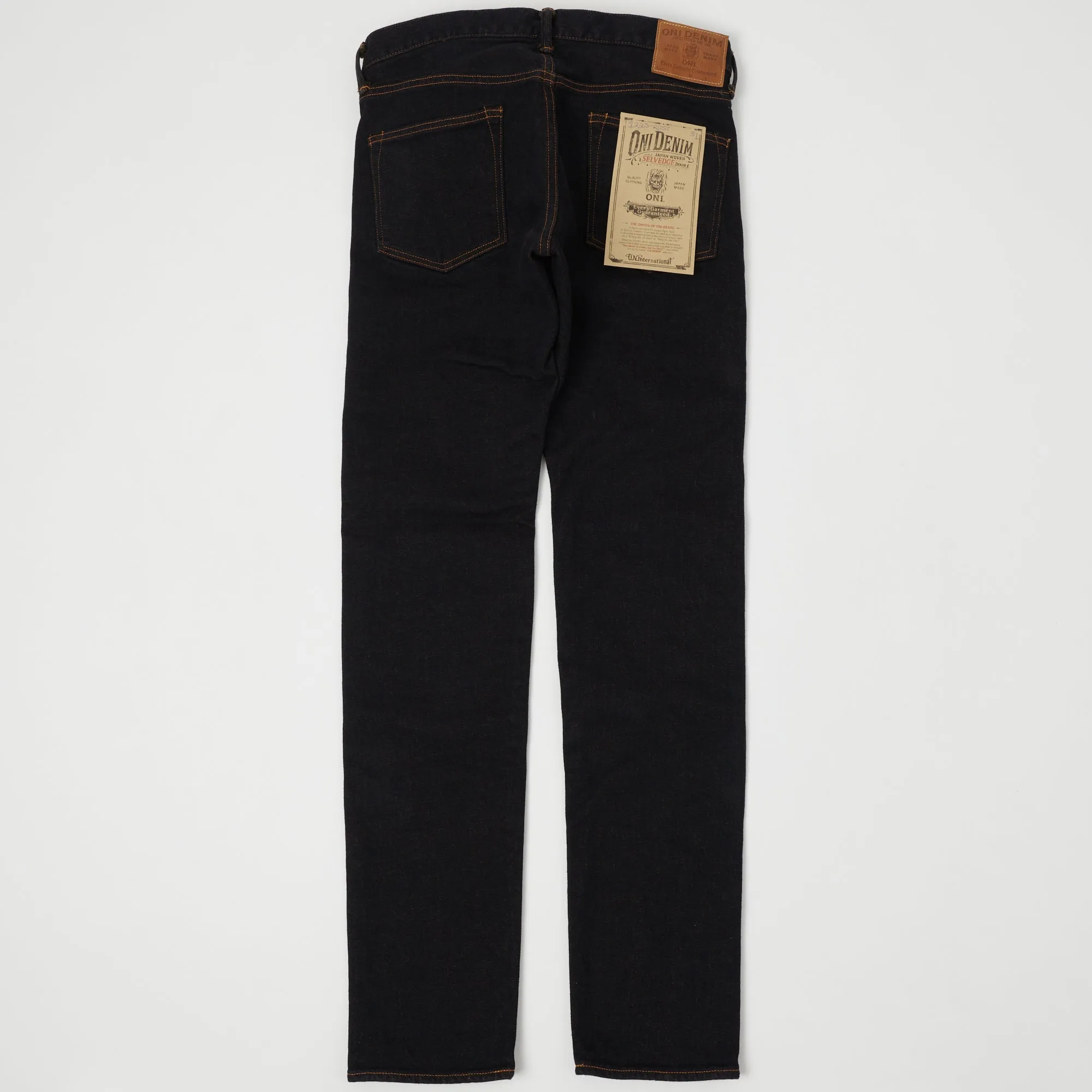 ONI 122S-RU Slim Tapered Jean - Rust Overdye One Wash