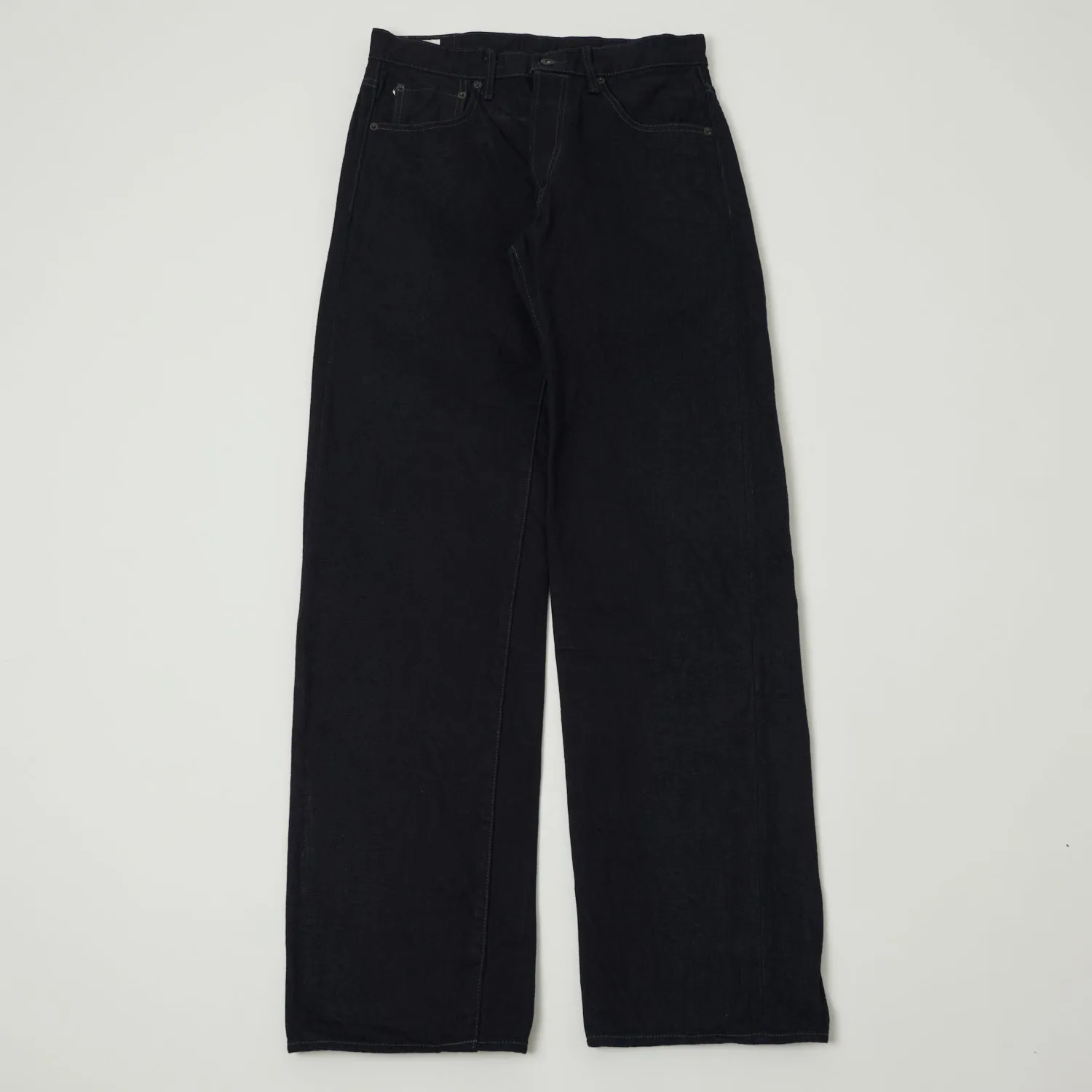 ONI 200-14BLK Wide Straight Jean - One Wash