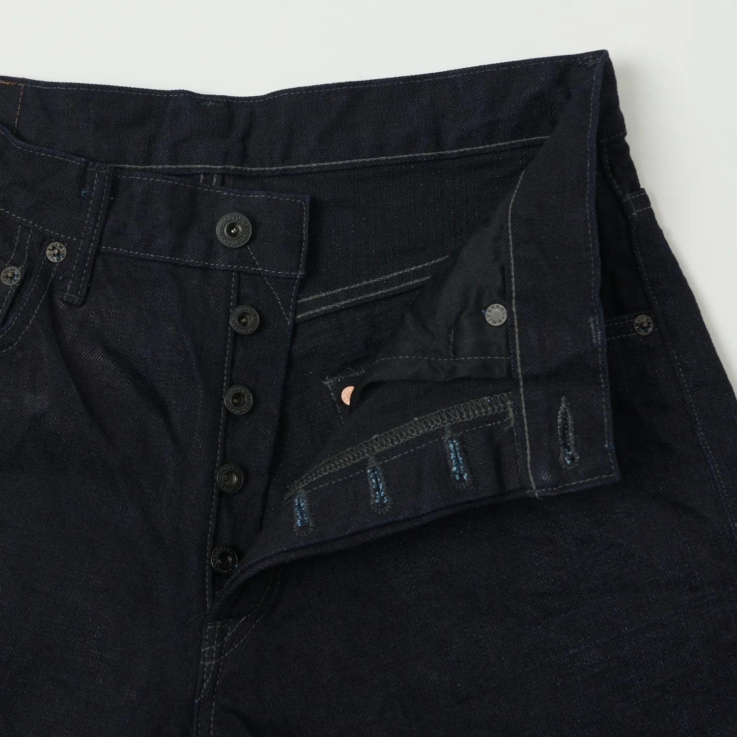 ONI 200-14BLK Wide Straight Jean - One Wash